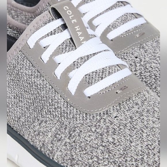 Cole Haan Zerogrand Mens size 8 Glacier Grey Stitchlite Knit Slip On - Picture 6 of 7